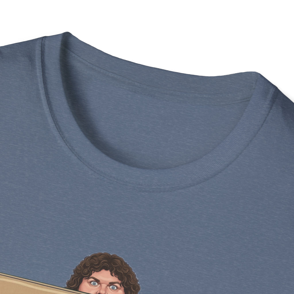 Love Seat T-Shirt | Couple on Couch Illustration