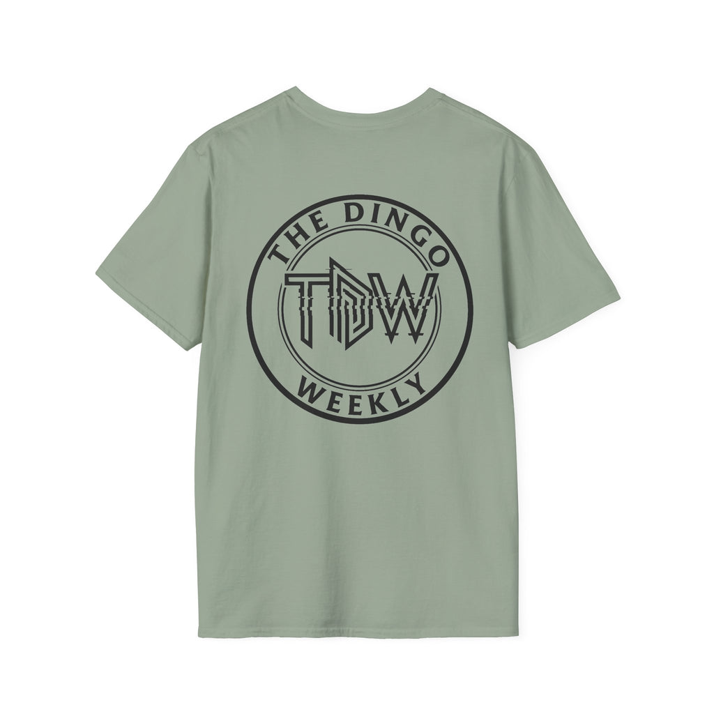 The Dingo Weekly TDW Logo T-Shirt | Podcast Emblem Tee