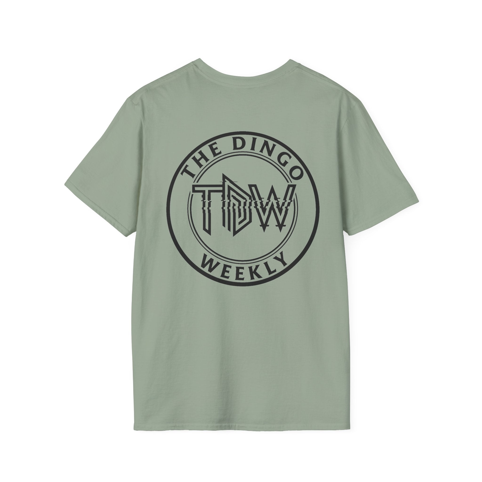 The Dingo Weekly TDW Logo T-Shirt | Podcast Emblem Tee