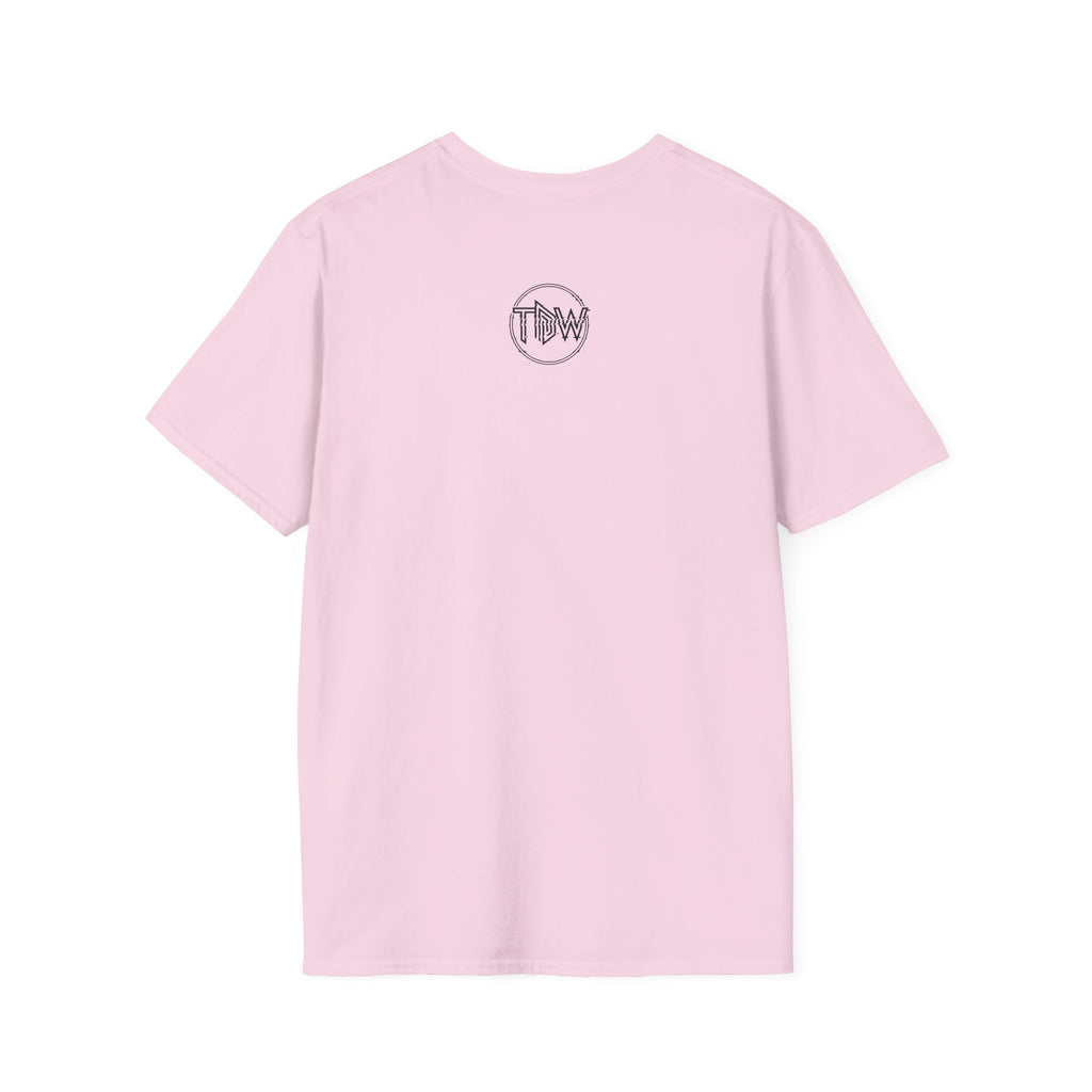 He Can No Longer Hurt Innocent People T-Shirt | Minimalist Black Text Design