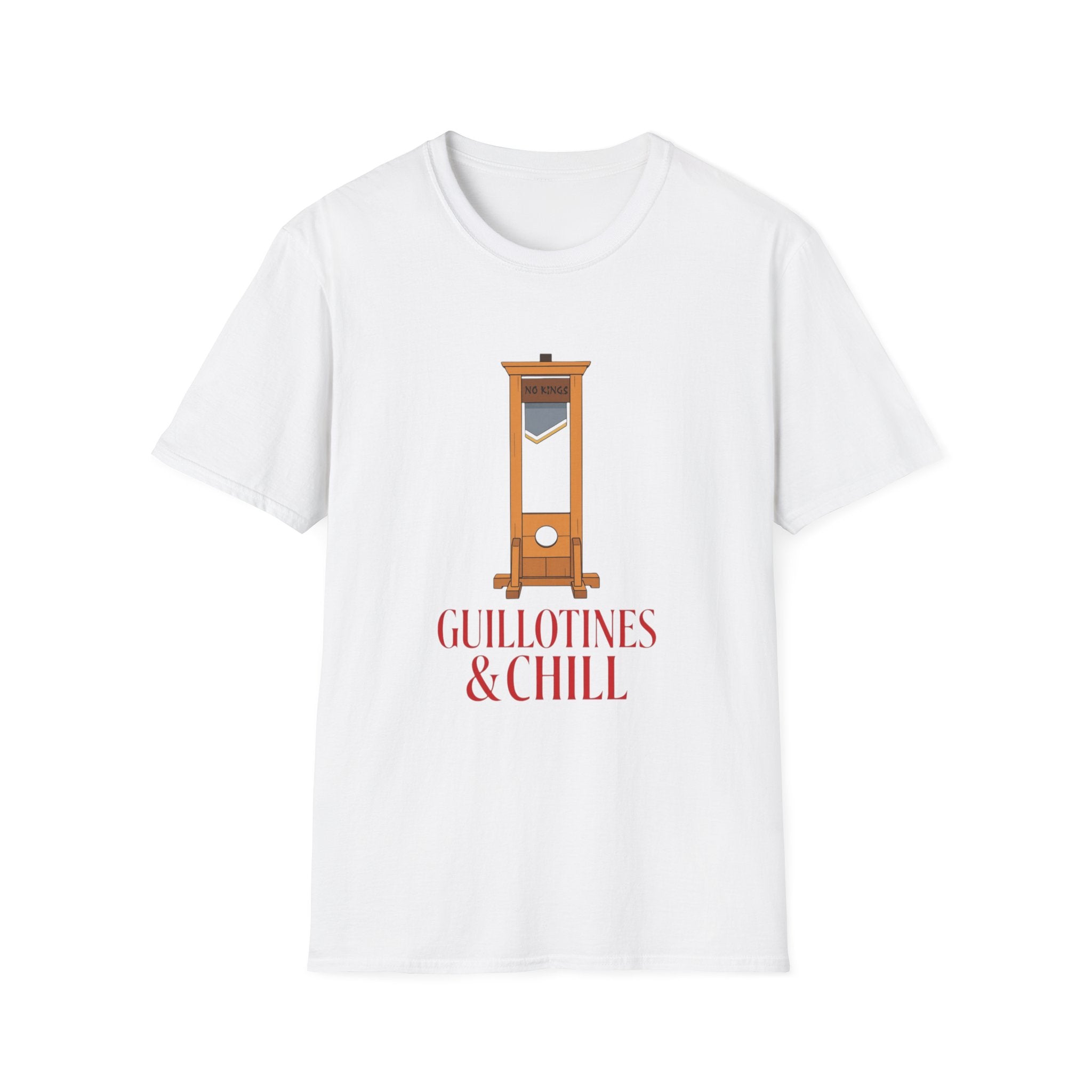 Guillotines & Chill T-Shirt | Guillotine Illustration Tee