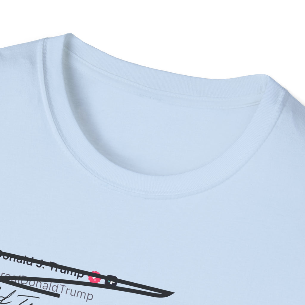 He Can No Longer Hurt Innocent People T-Shirt | Minimalist Black Text Design