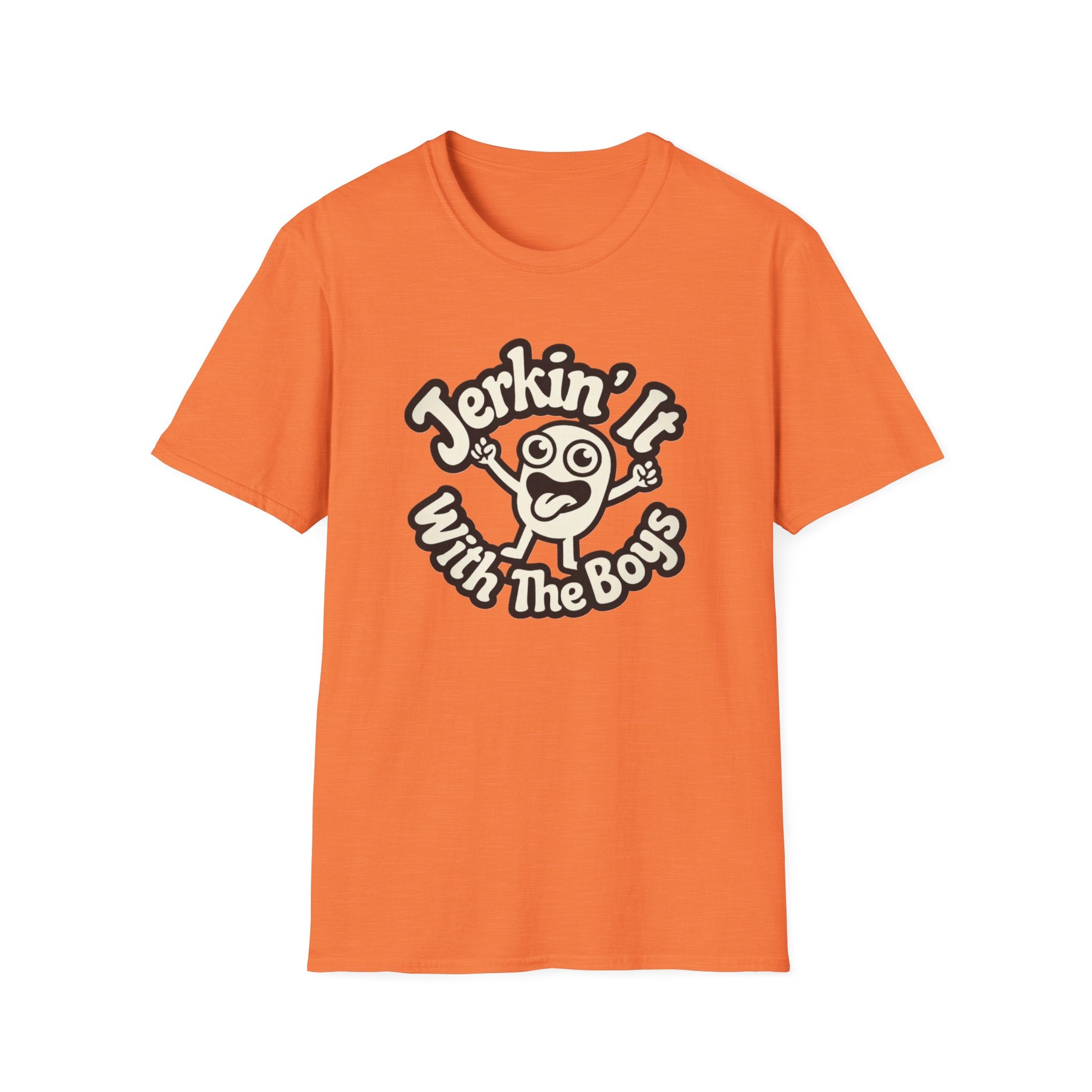 Jerkin' It With The Boys T-Shirt | Retro Cartoon Character Tee