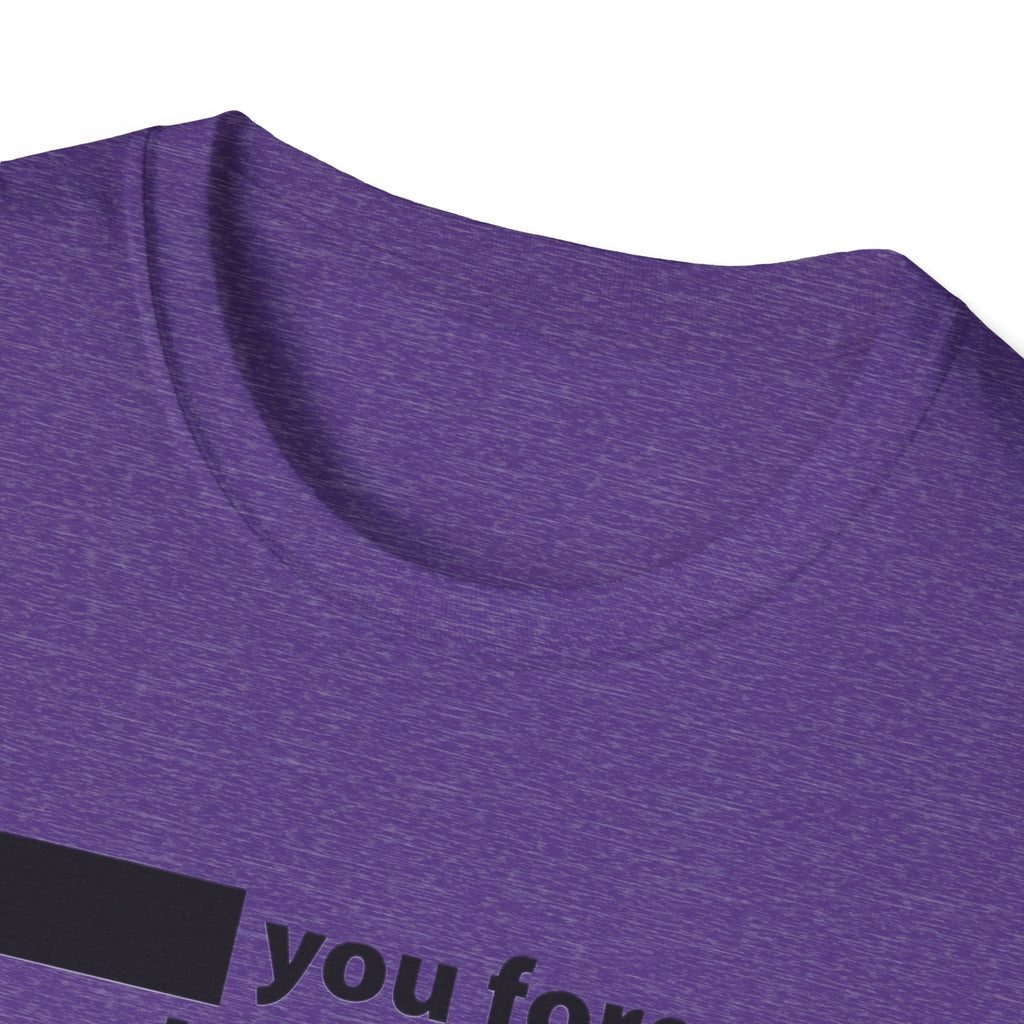 DonT you forget about me T-Shirt | silhouetted couple graphic