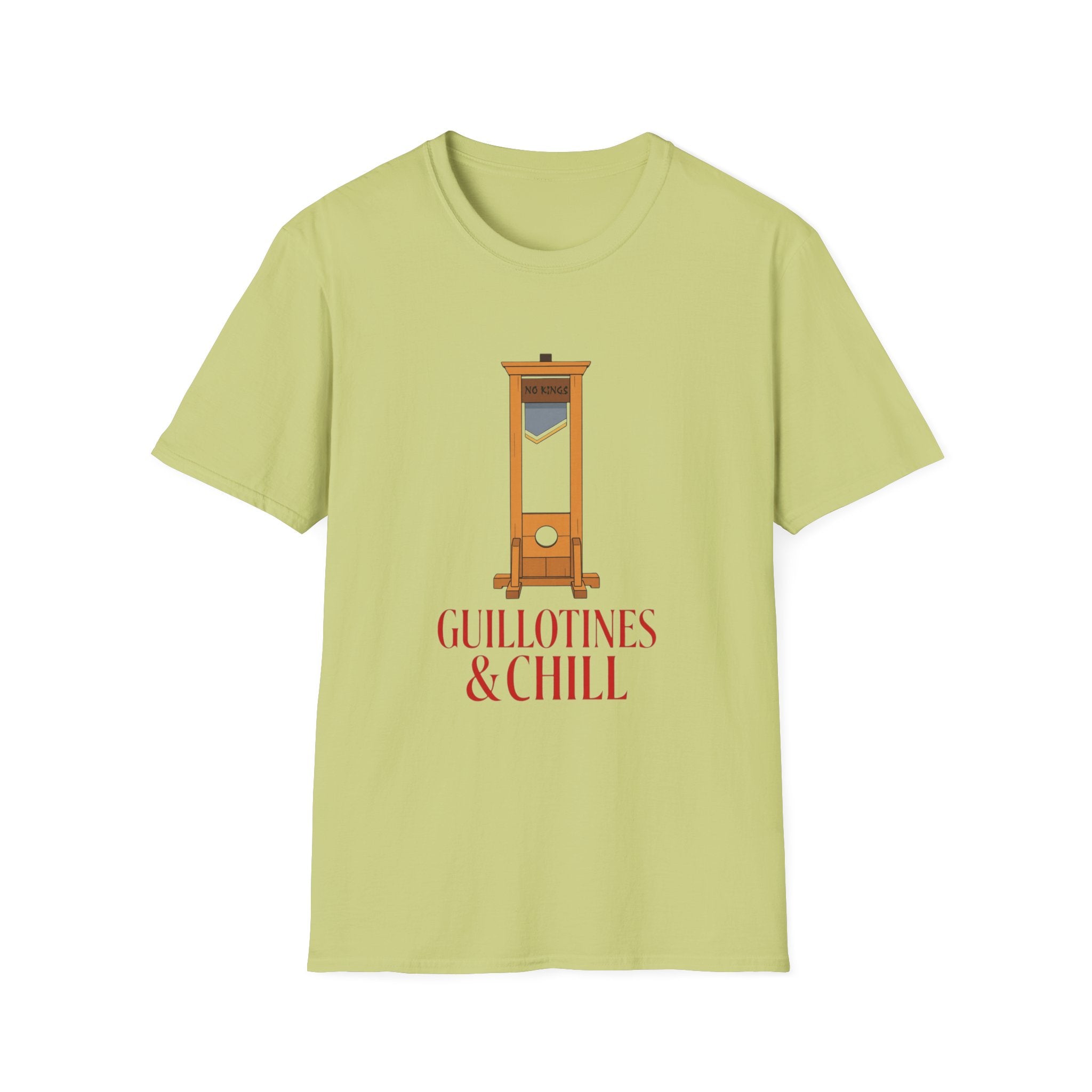 Guillotines & Chill T-Shirt | Guillotine Illustration Tee