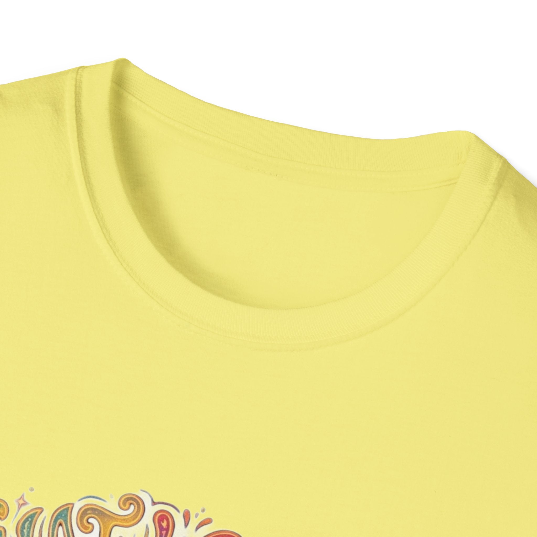 What Were We Talking About? Swirl Typography T-Shirt | Retro Psychedelic Text