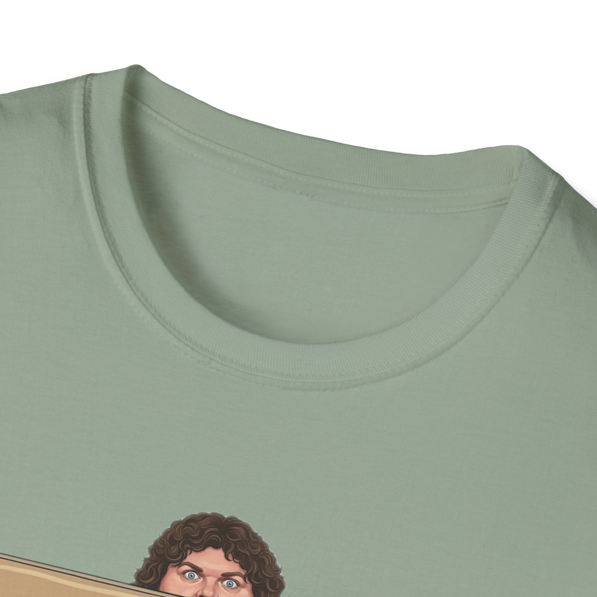 Love Seat T-Shirt | Couple on Couch Illustration