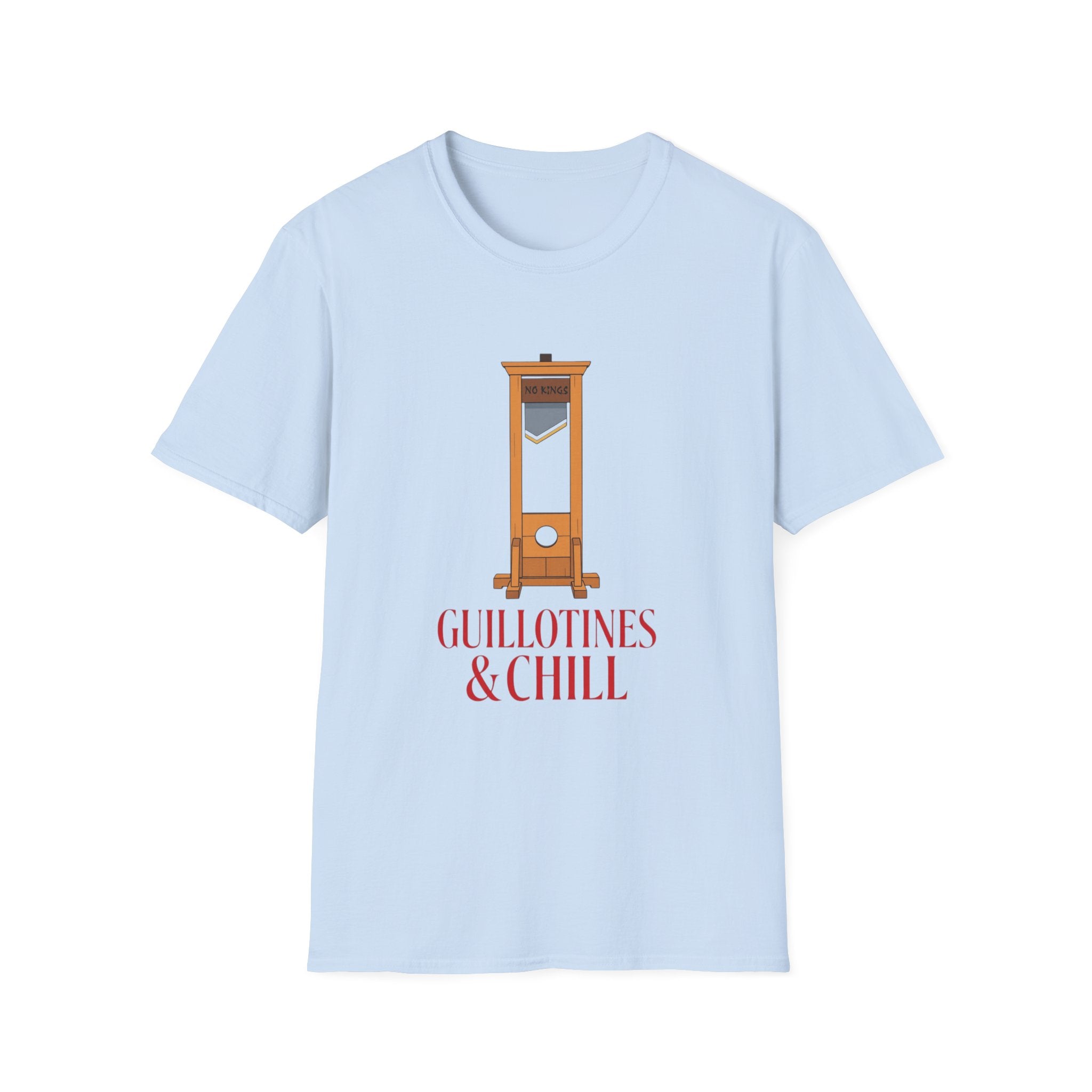 Guillotines & Chill T-Shirt | Guillotine Illustration Tee