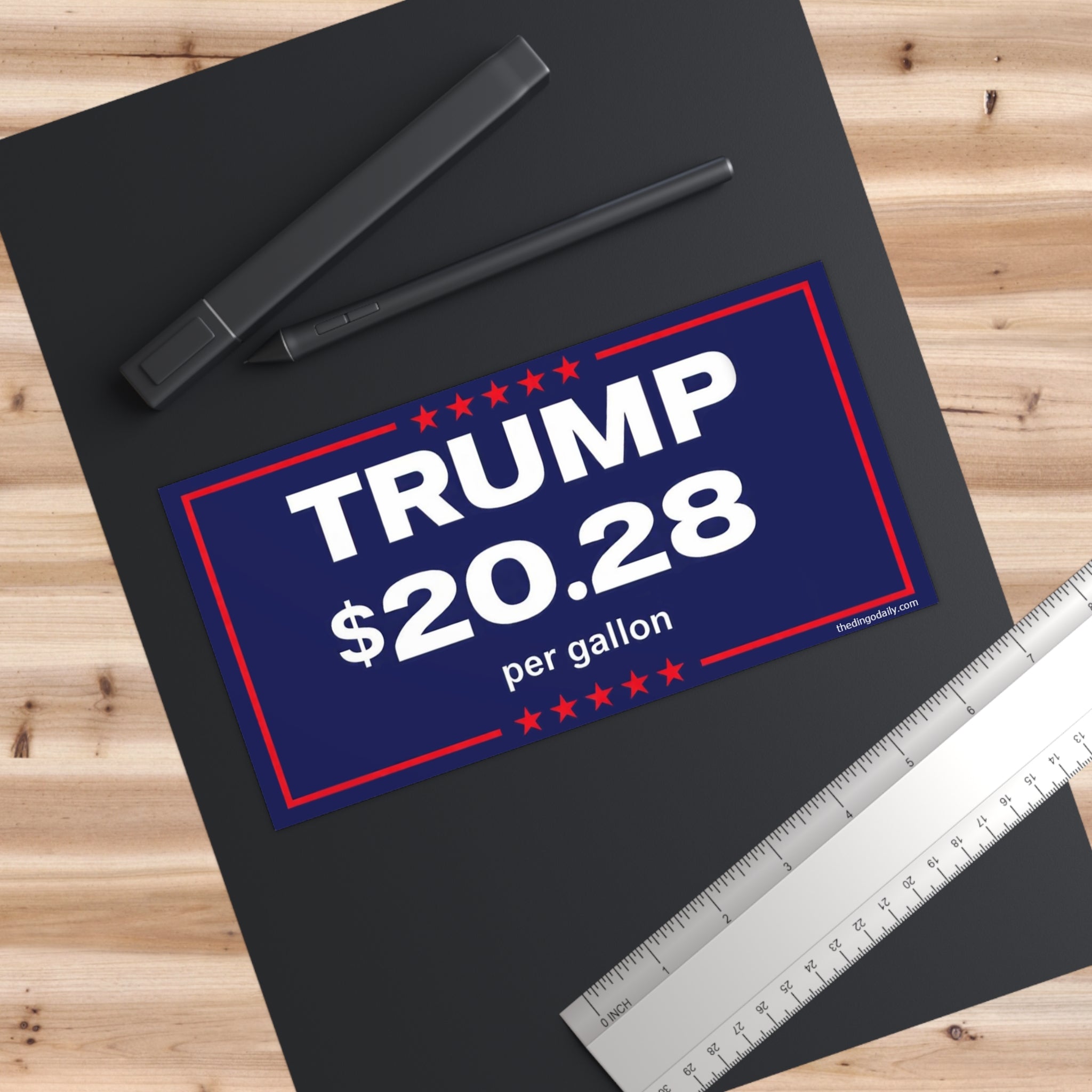 Bumper Sticker | “TRUMP $20.28 per gallon”