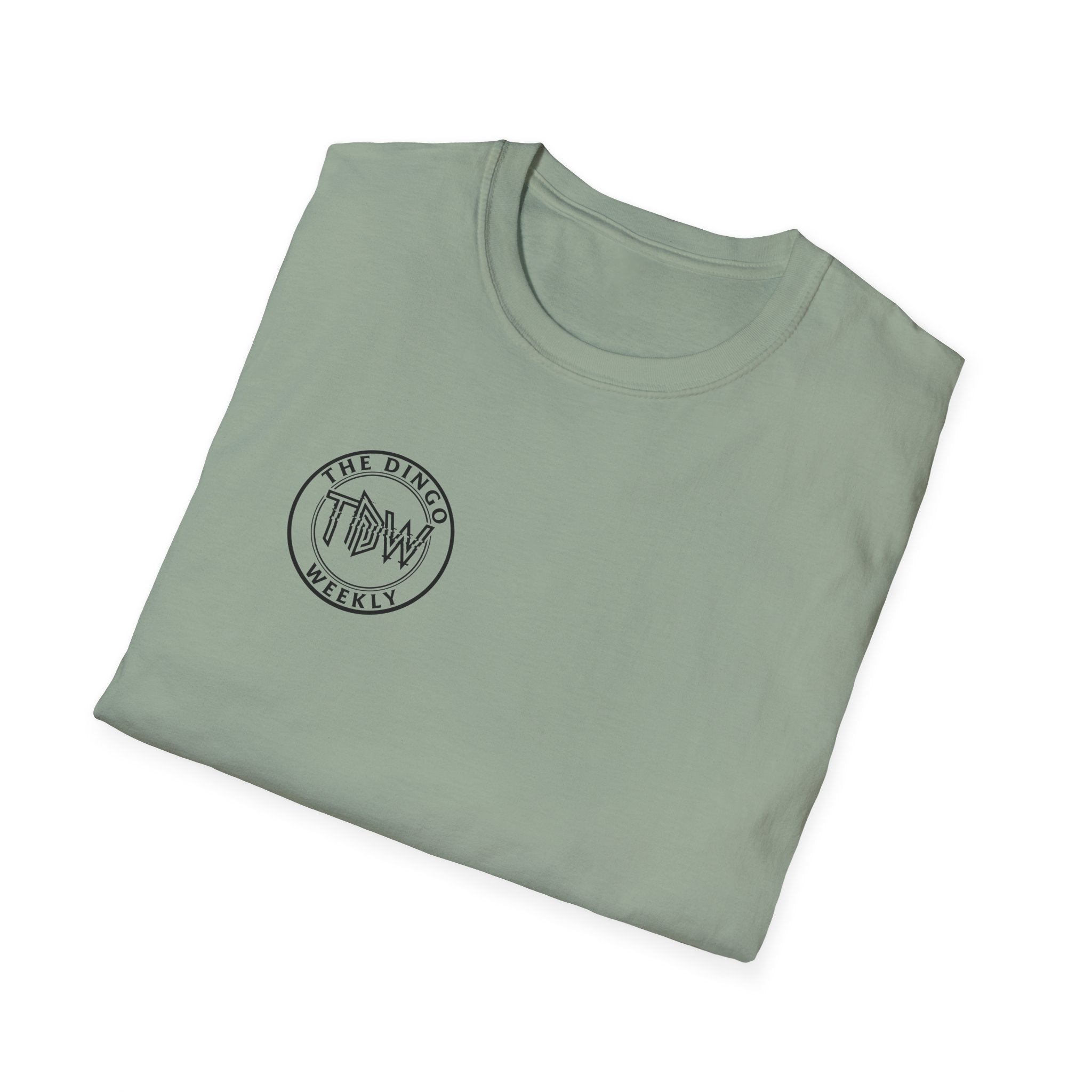 The Dingo Weekly TDW Logo T-Shirt | Podcast Emblem Tee
