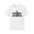 Muttonshunters T-Shirt | Cartoon Cop Character, Gaming Logo Tee
