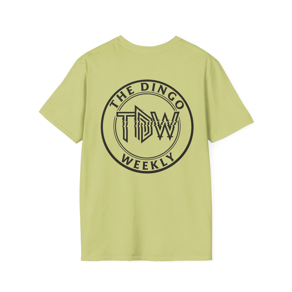 The Dingo Weekly TDW Logo T-Shirt | Podcast Emblem Tee