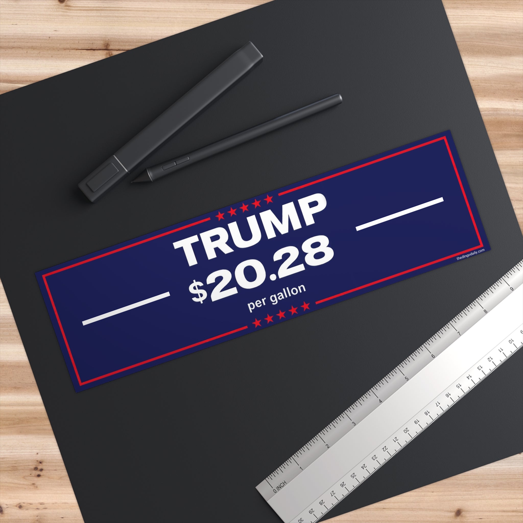 Bumper Sticker | “TRUMP $20.28 per gallon”