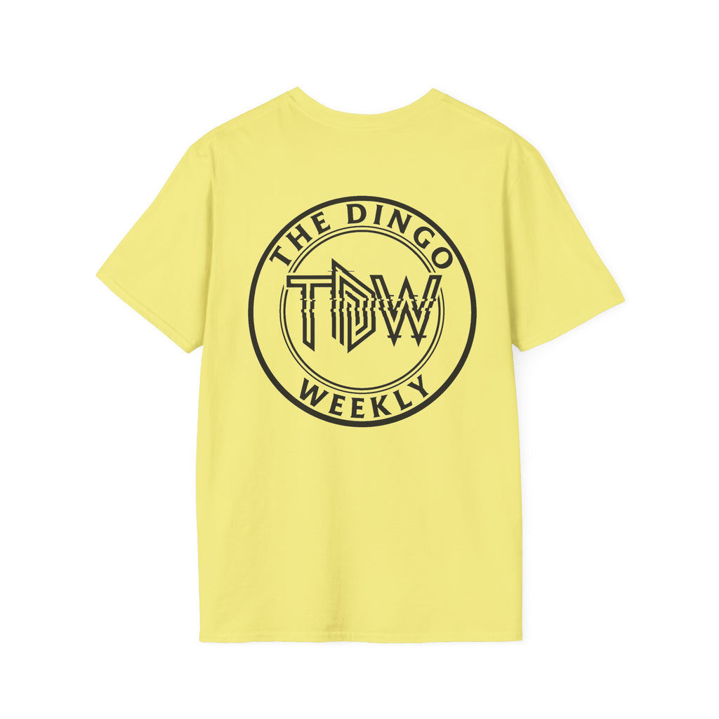The Dingo Weekly TDW Logo T-Shirt | Podcast Emblem Tee