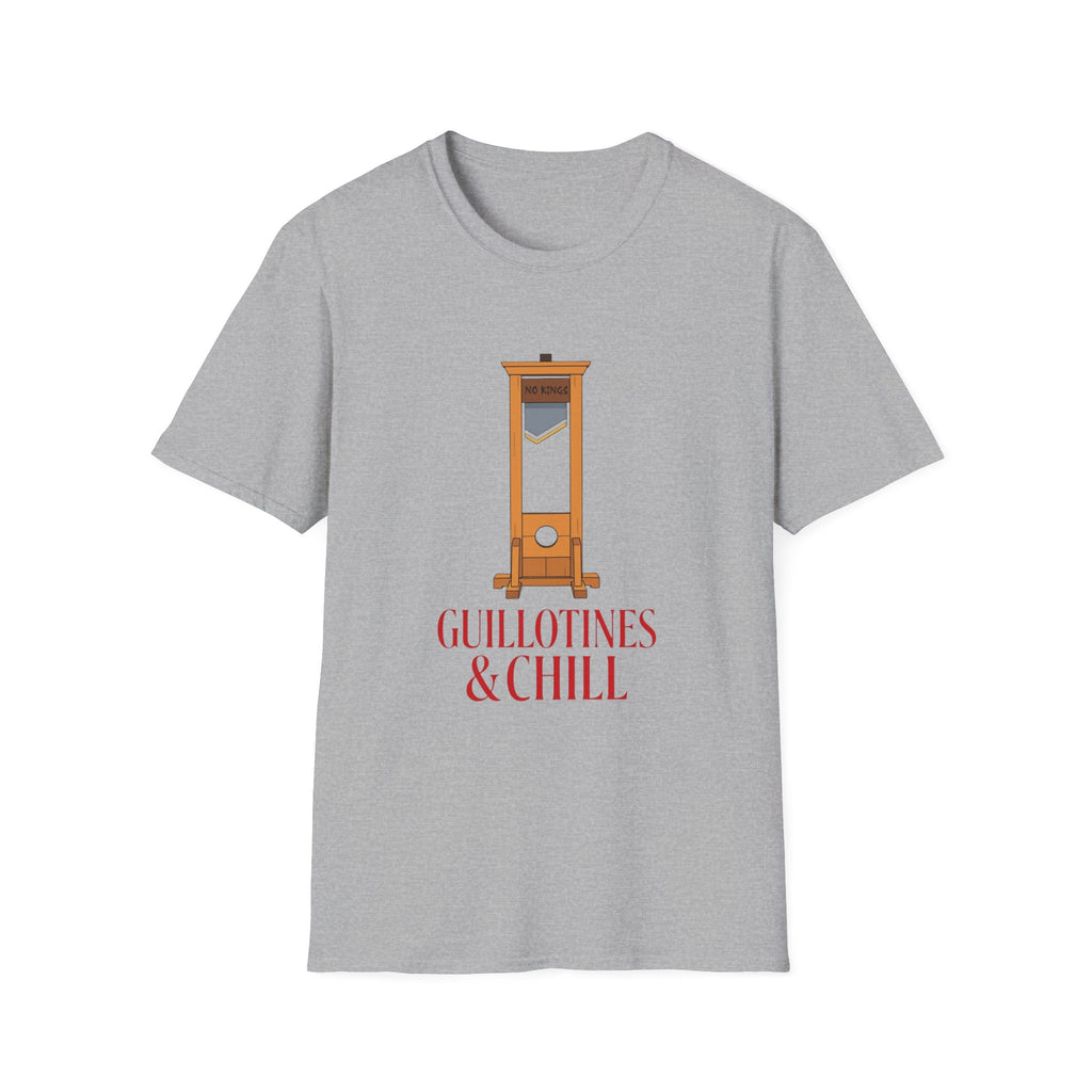 Guillotines & Chill T-Shirt | Guillotine Illustration Tee