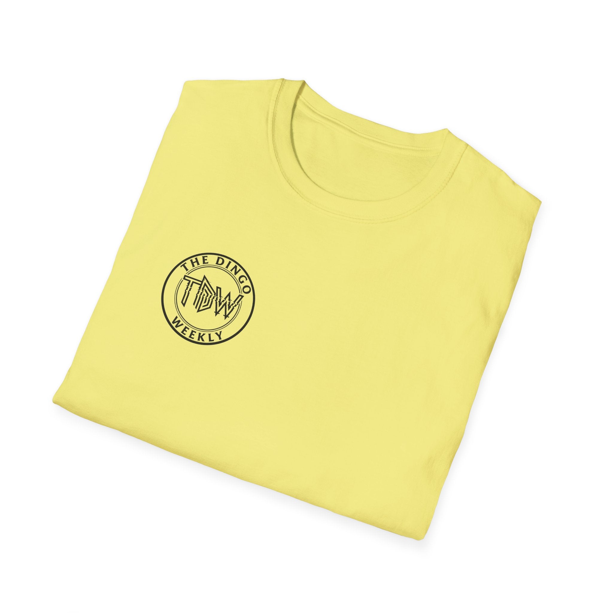The Dingo Weekly TDW Logo T-Shirt | Podcast Emblem Tee