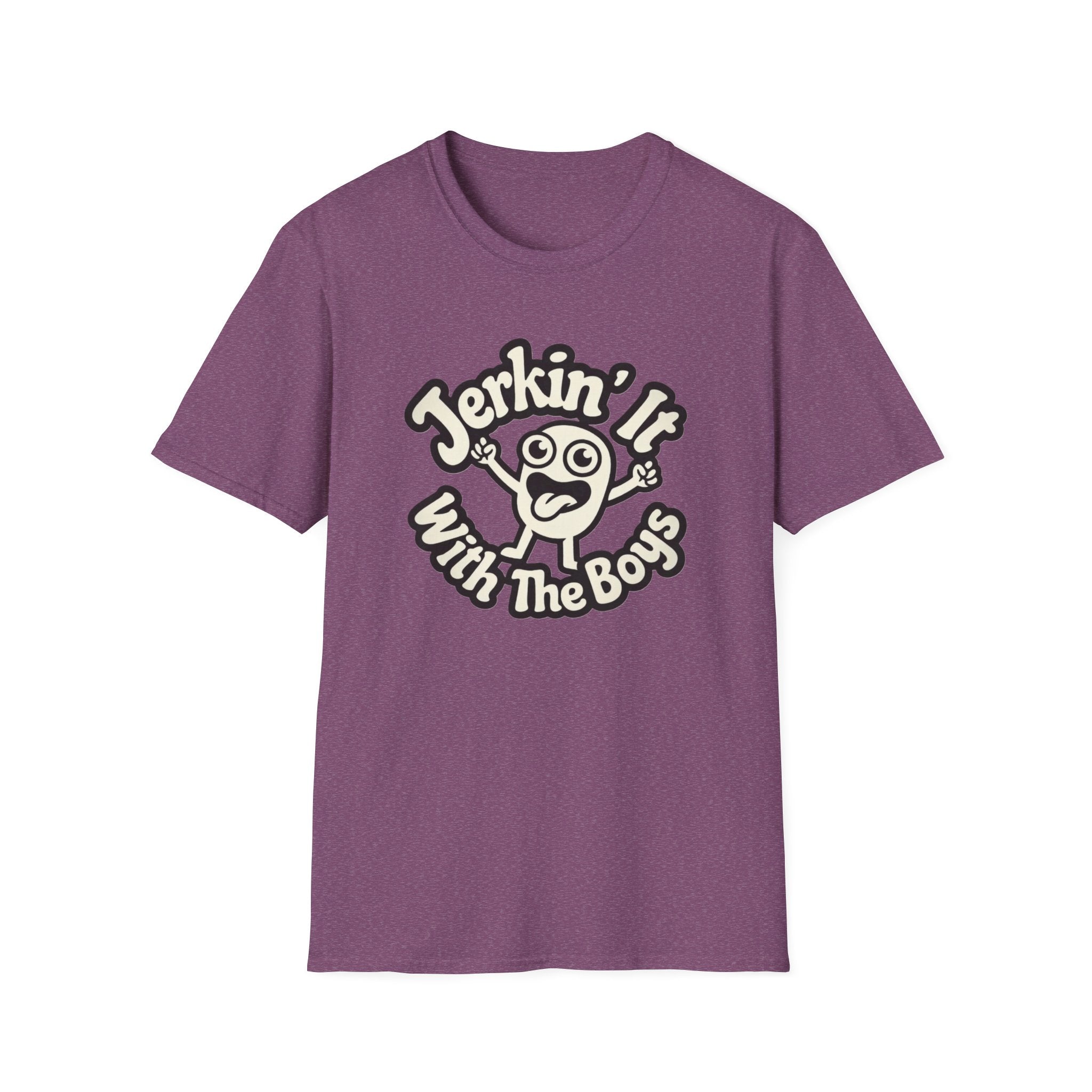 Jerkin' It With The Boys T-Shirt | Retro Cartoon Character Tee