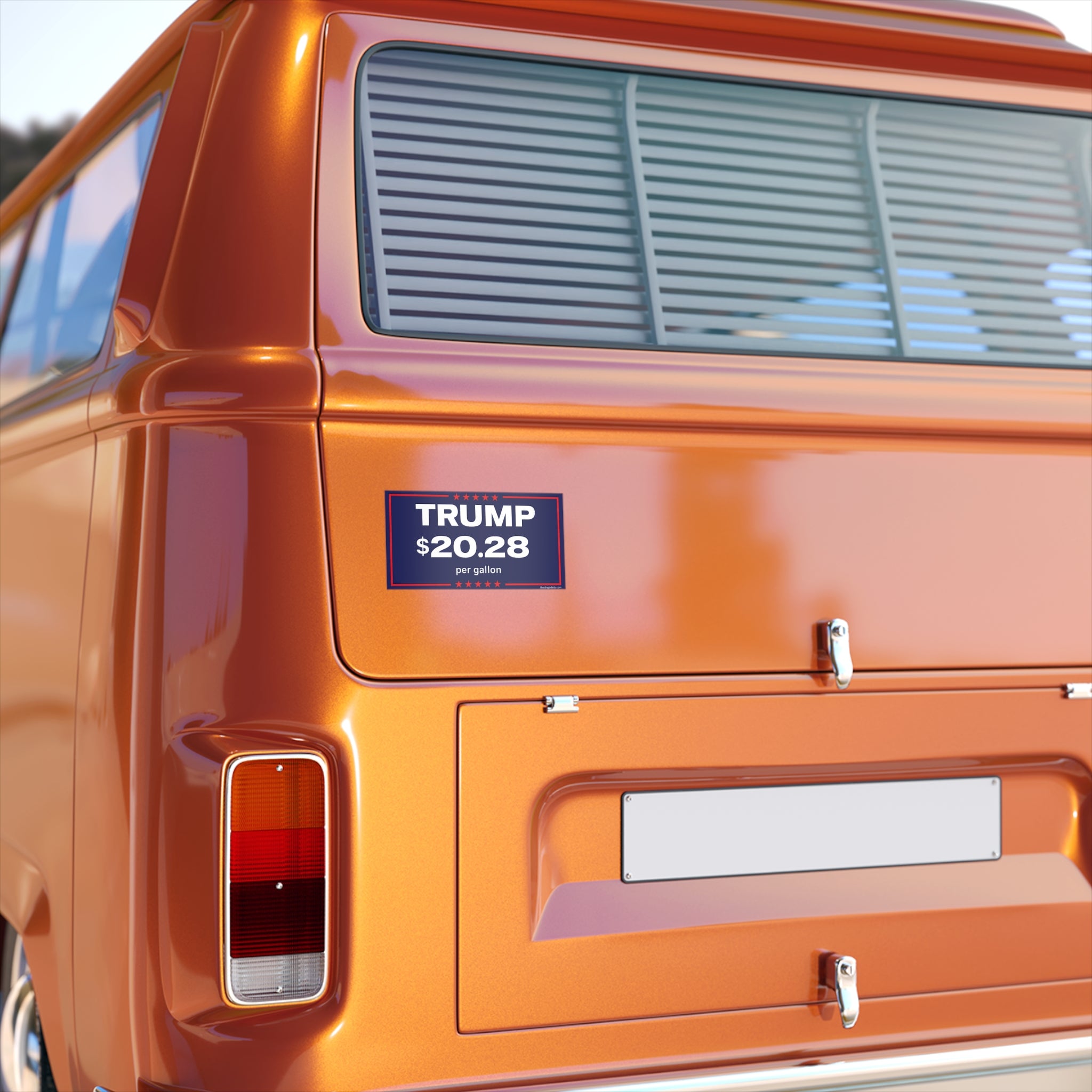 Bumper Sticker | “TRUMP $20.28 per gallon”