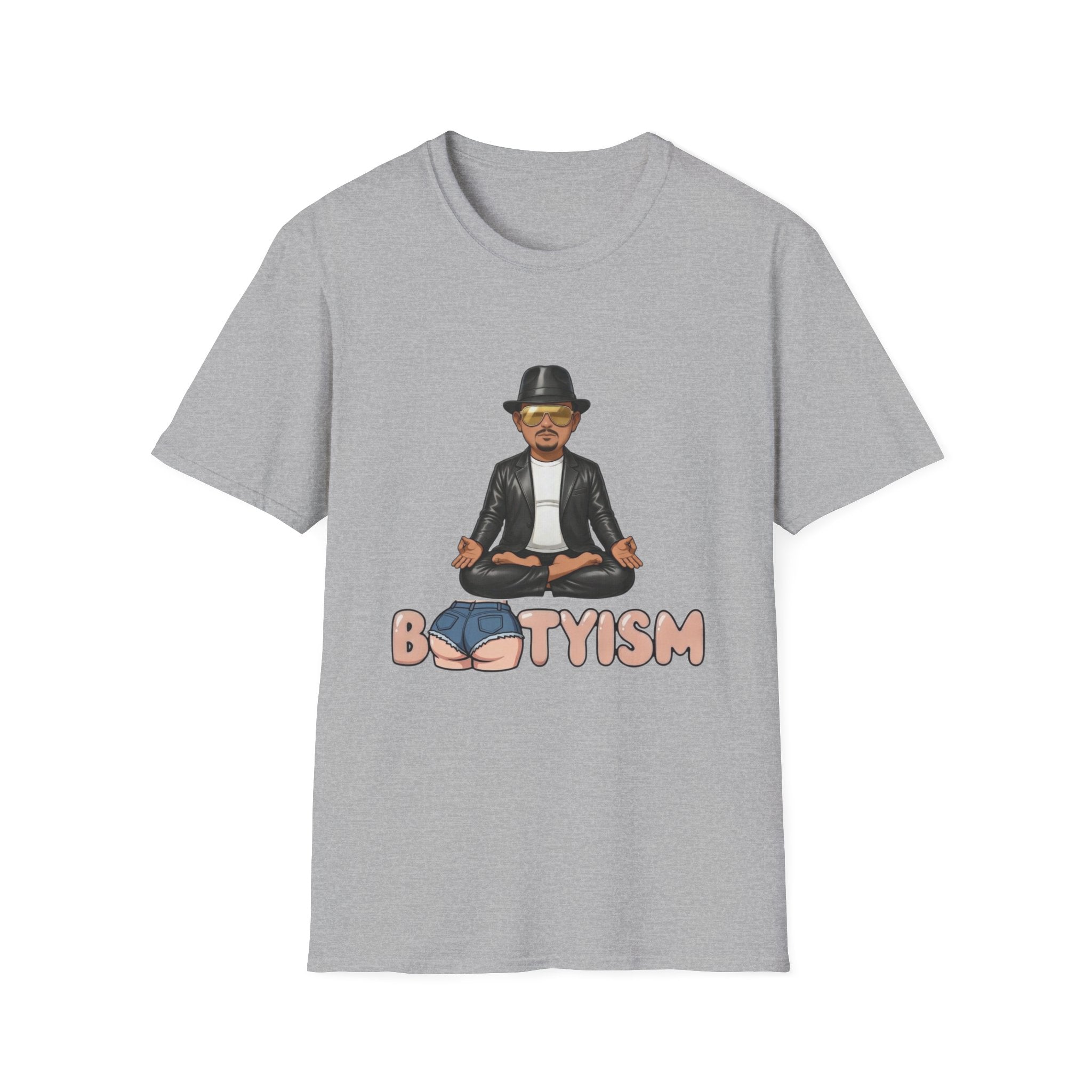 Bootyism T-Shirt | Meditating Character Graphic Tee