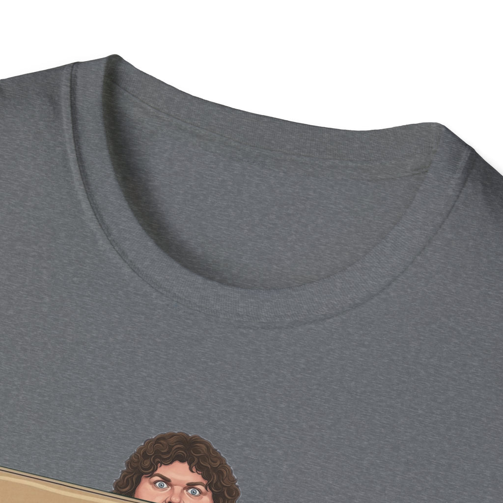 Love Seat T-Shirt | Couple on Couch Illustration