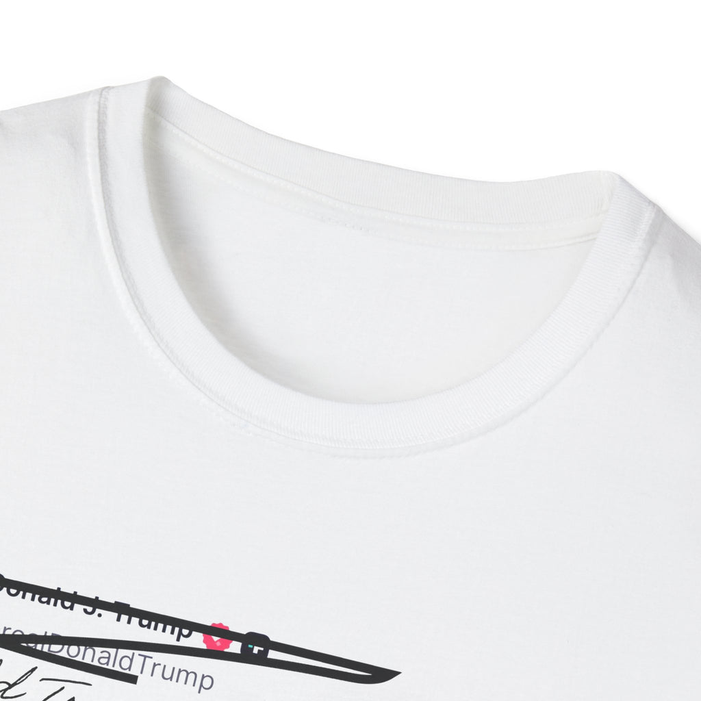 He Can No Longer Hurt Innocent People T-Shirt | Minimalist Black Text Design