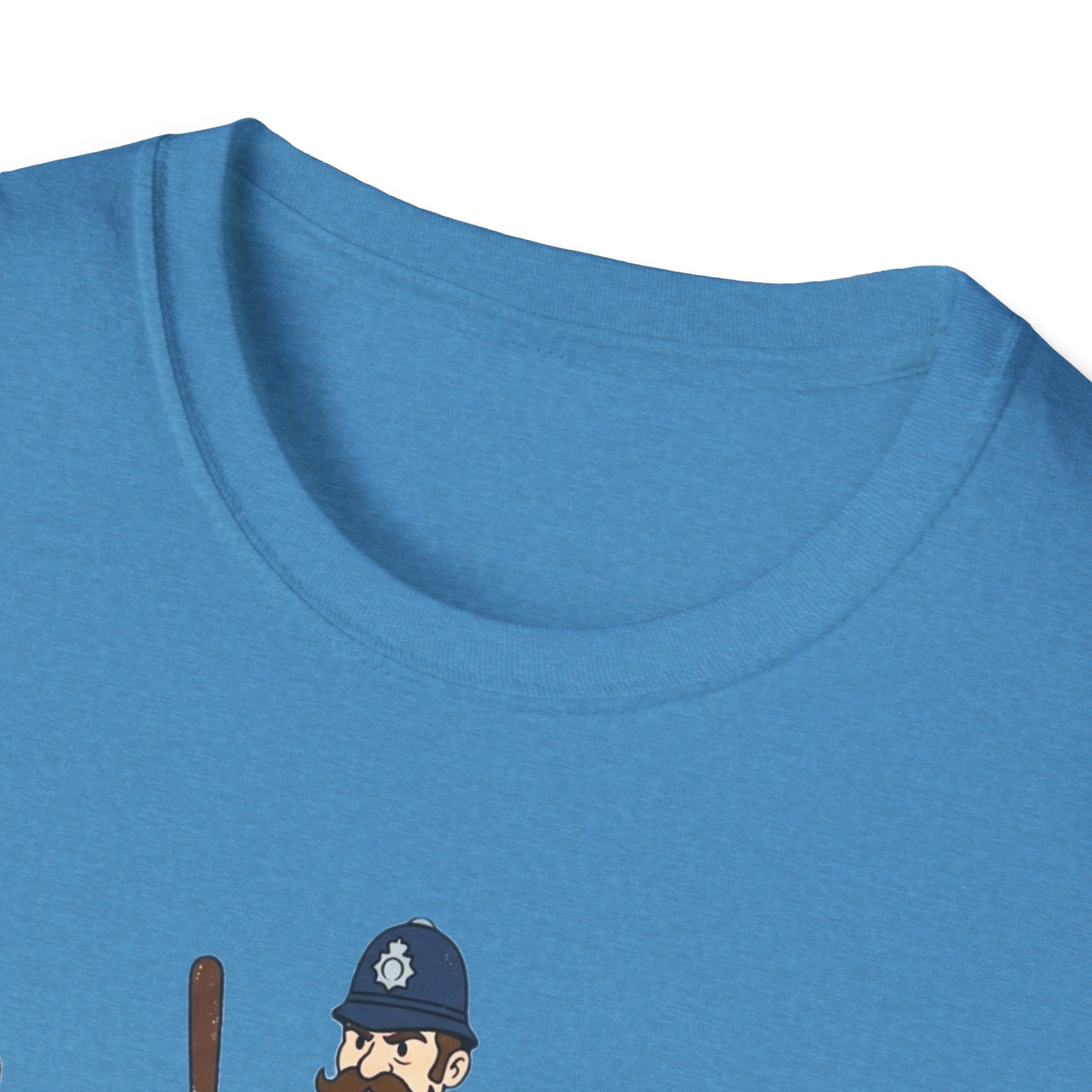 Muttonshunters T-Shirt | Cartoon Cop Character, Gaming Logo Tee